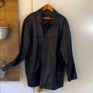 J. Park Collection Mans Lamb leather Jacket